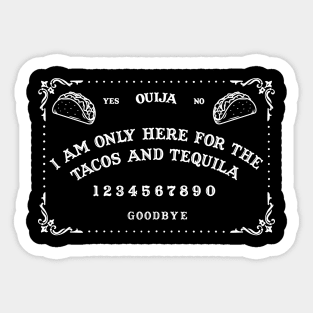 Taco Ouija Sticker